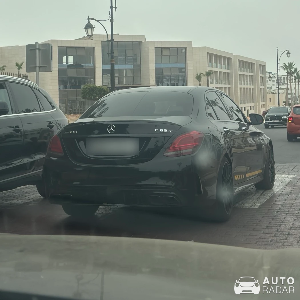 Mercedes-AMG C 63 S W205 spotted in Agadir