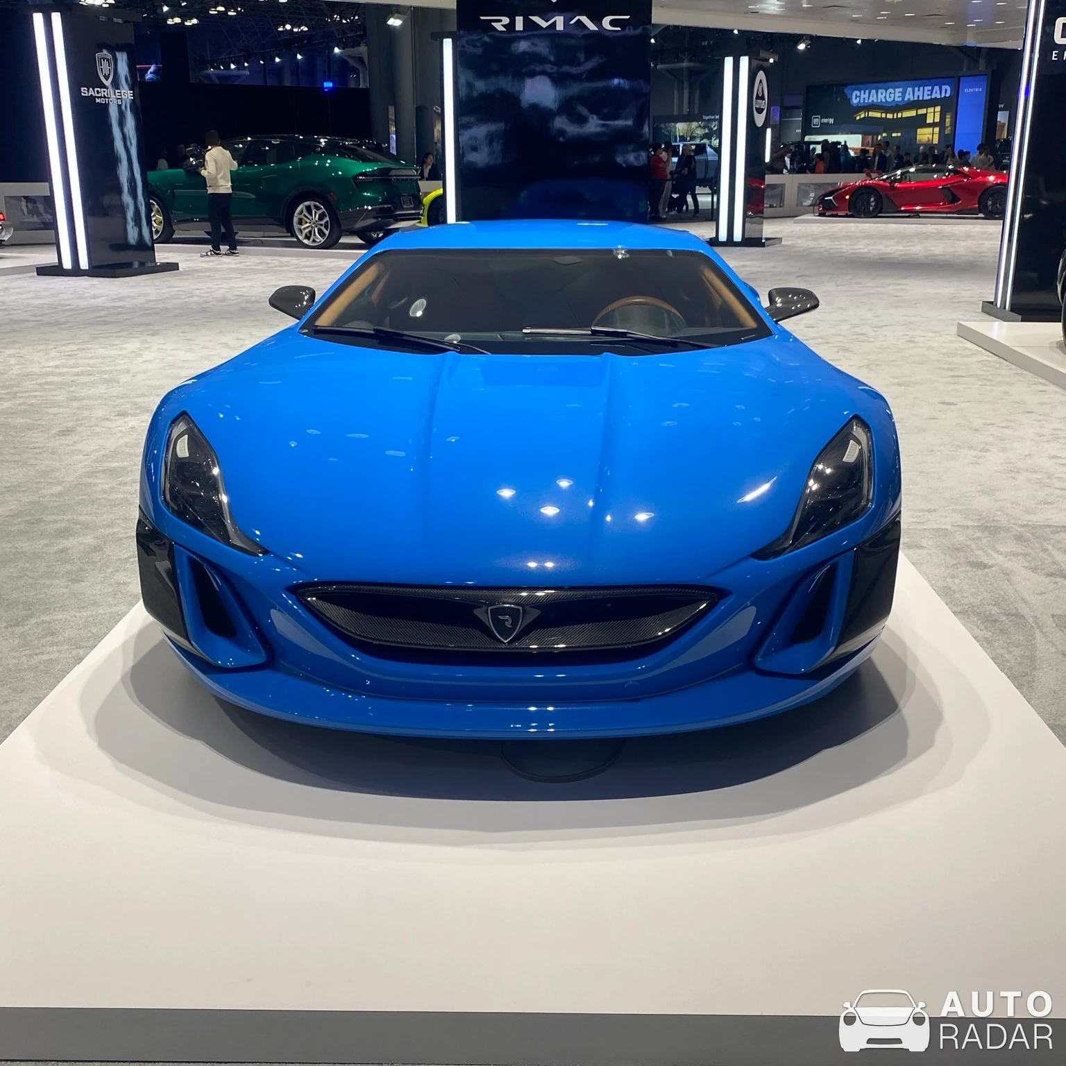 Rimac Concept_One spotted in New York
