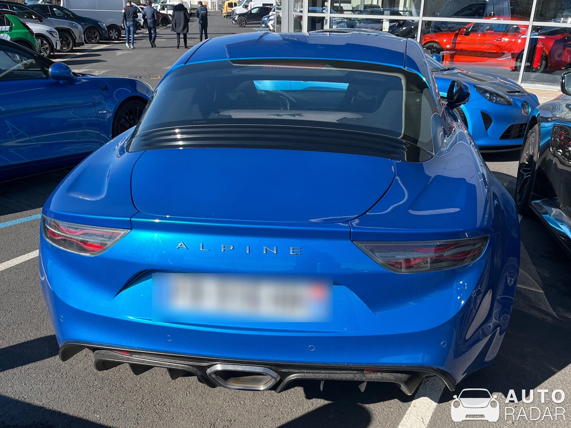 Alpine A110 spotted in Béziers, France