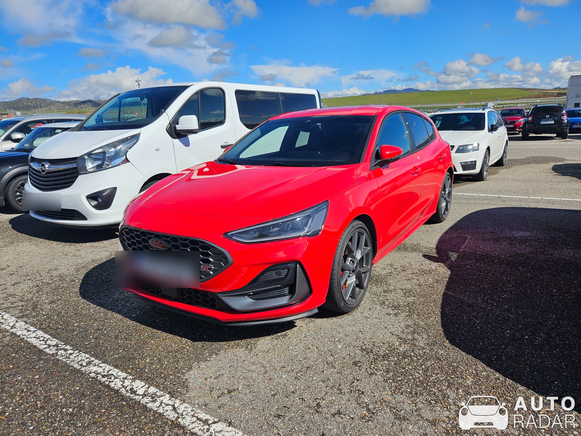 Ford Focus ST280 spotted in Los Arcos