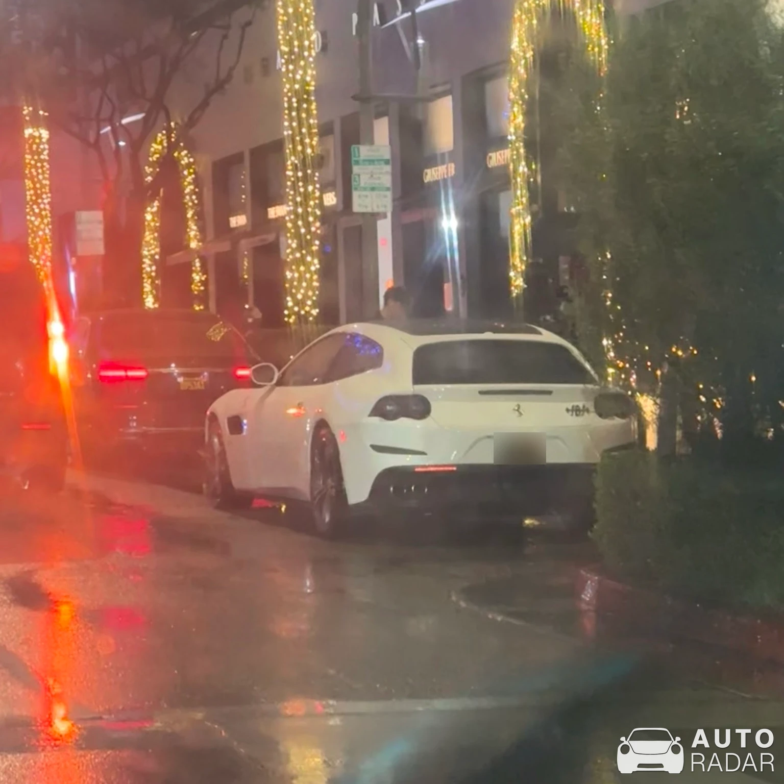 Ferrari GTC4Lusso spotted in Beverly Hills, United States