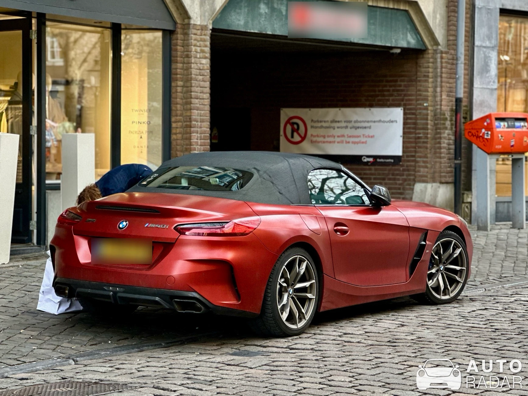 BMW Z4 G29 M40i spotted in Maastricht, Netherlands