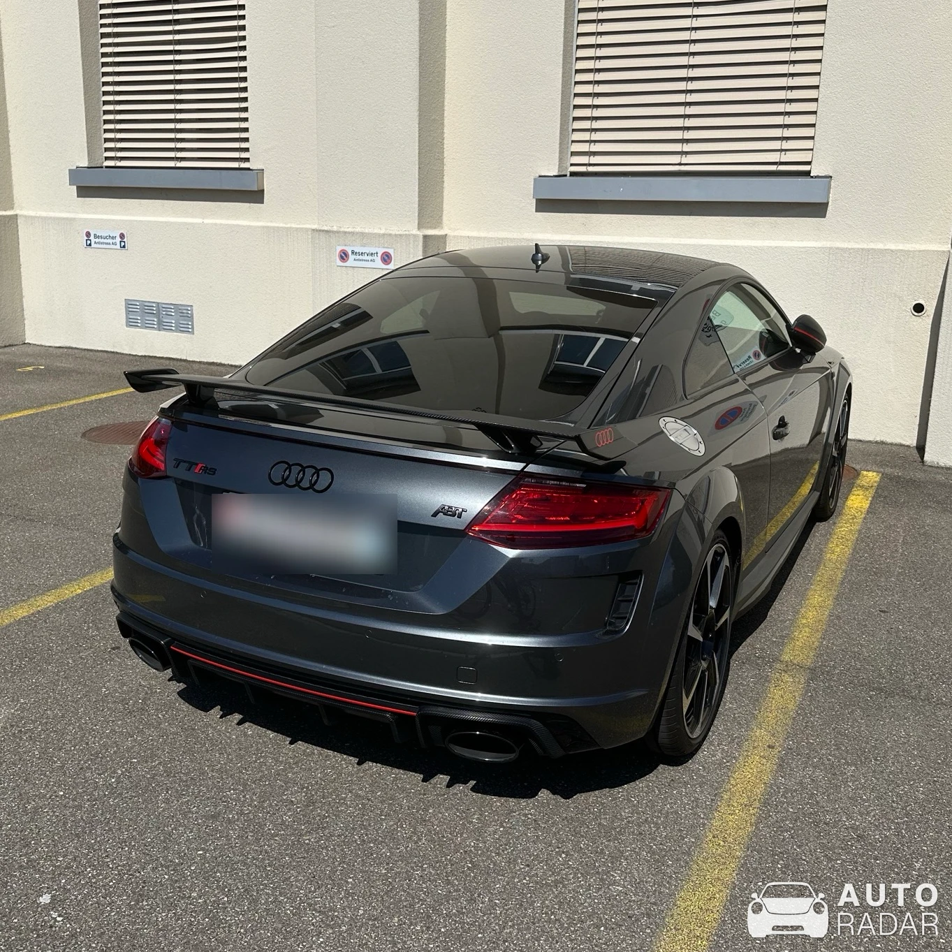 Audi ABT TT-RS spotted in Rapperswil-Jona