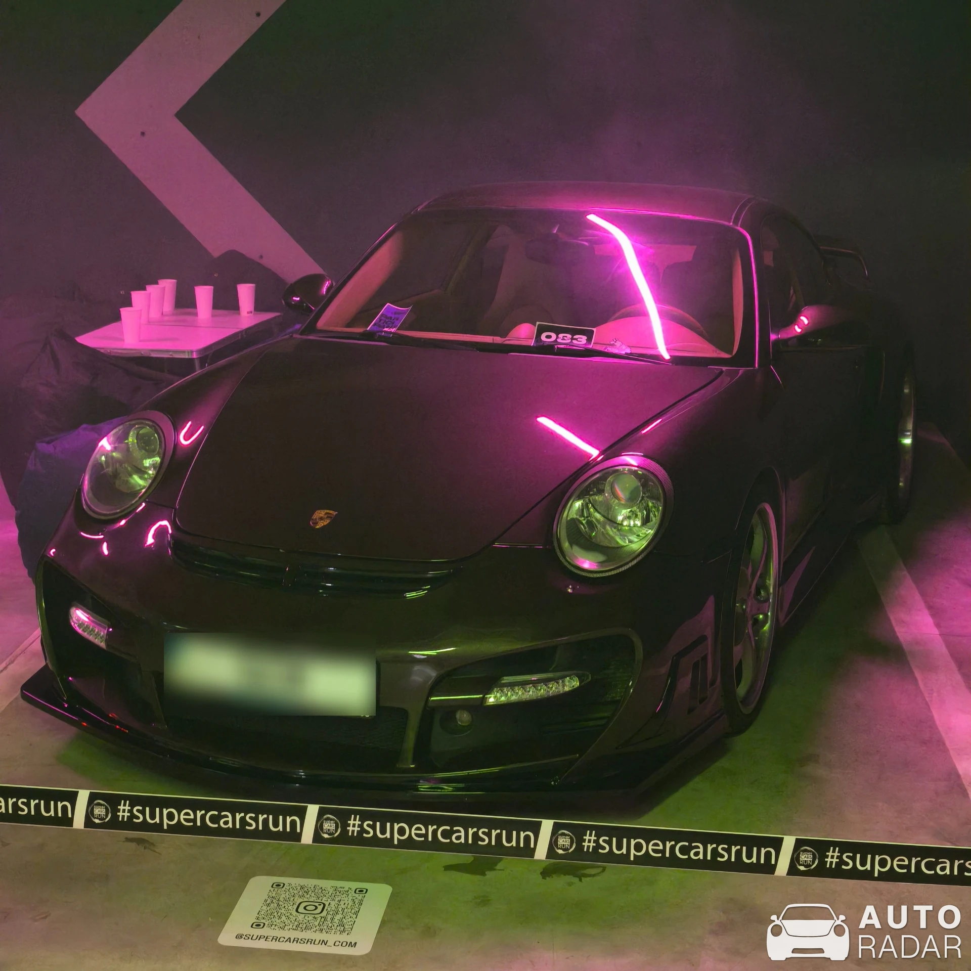 Porsche 997 GT2 spotted in Chișinău, Moldova