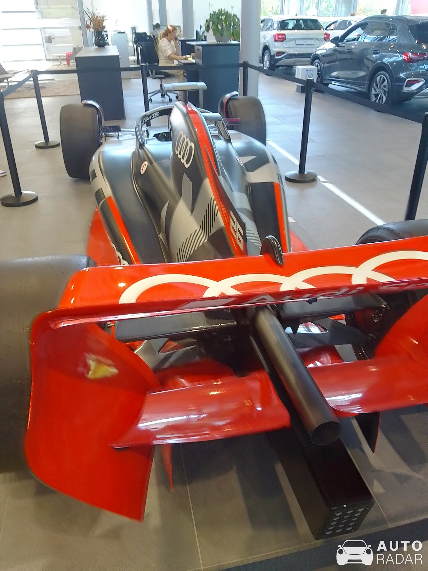 Audi F1 Concept Car spotted in Heerlen