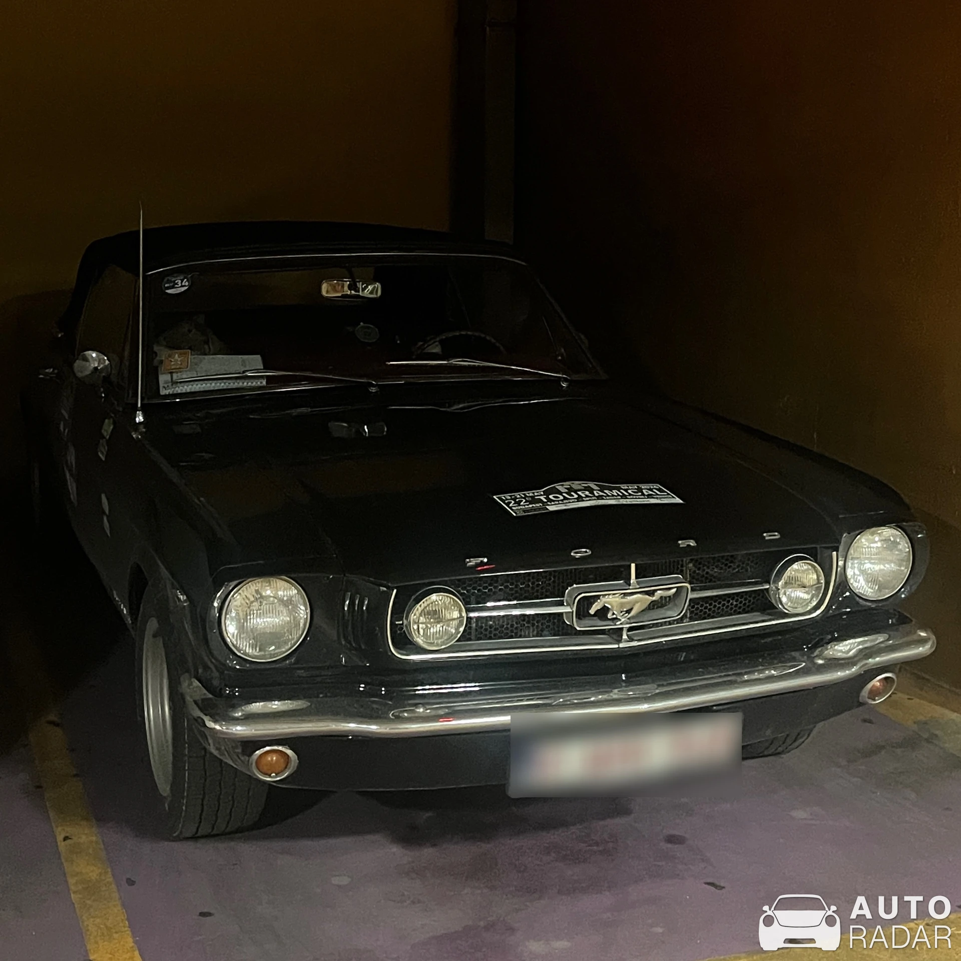Ford Mustang Cabriolet spotted in Sarajevo