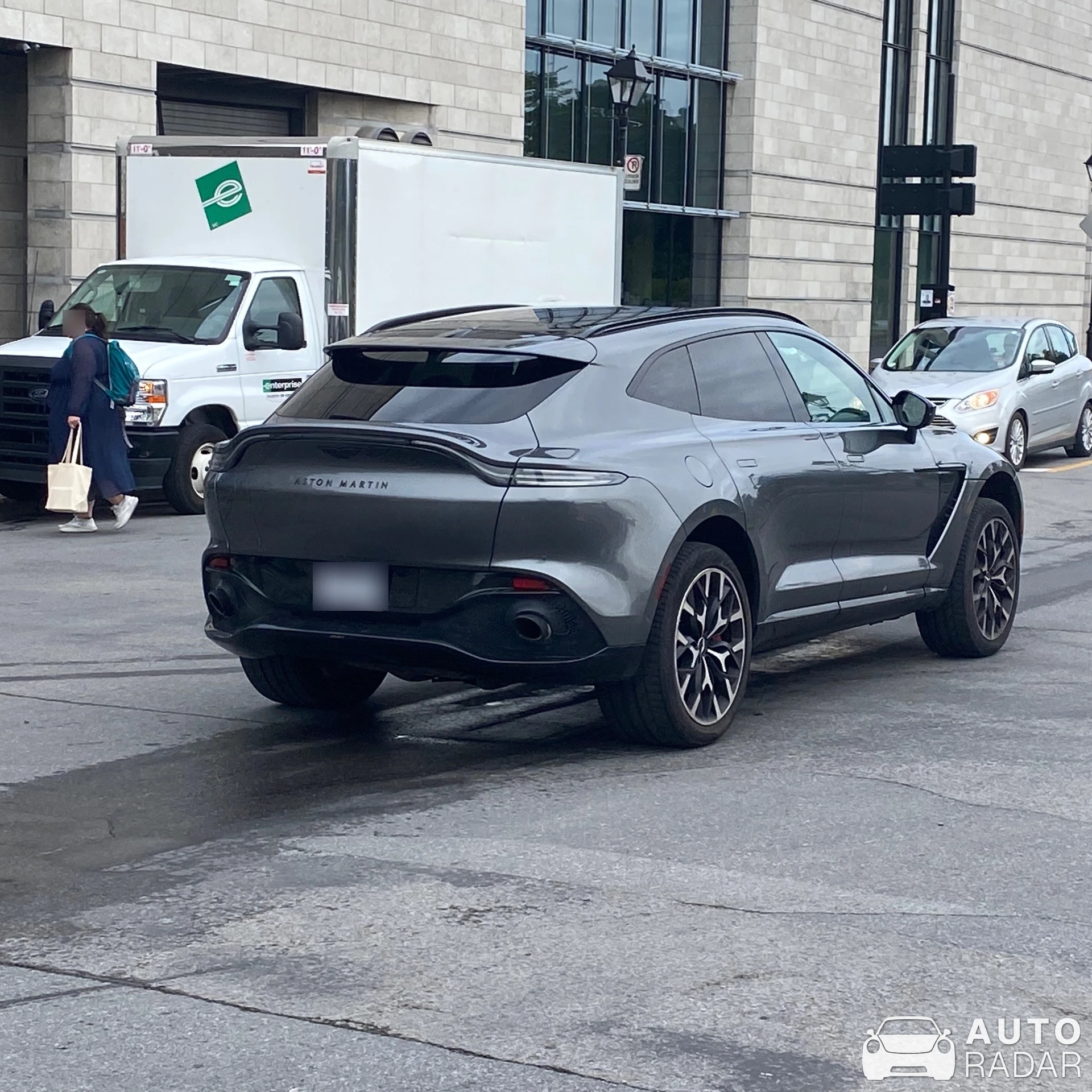 Aston Martin DBX spotted in Montréal, Canada