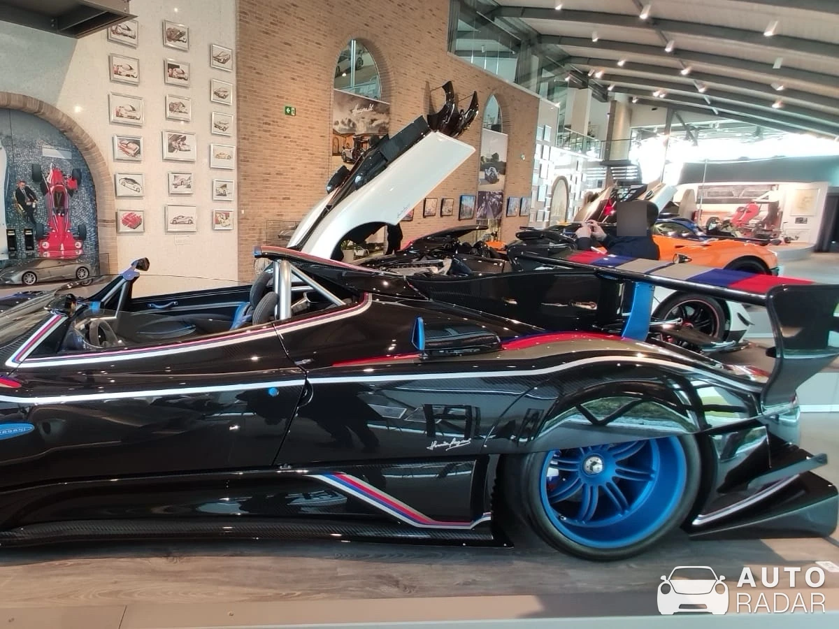 Pagani Zonda Revo Roadster spotted in Bologna