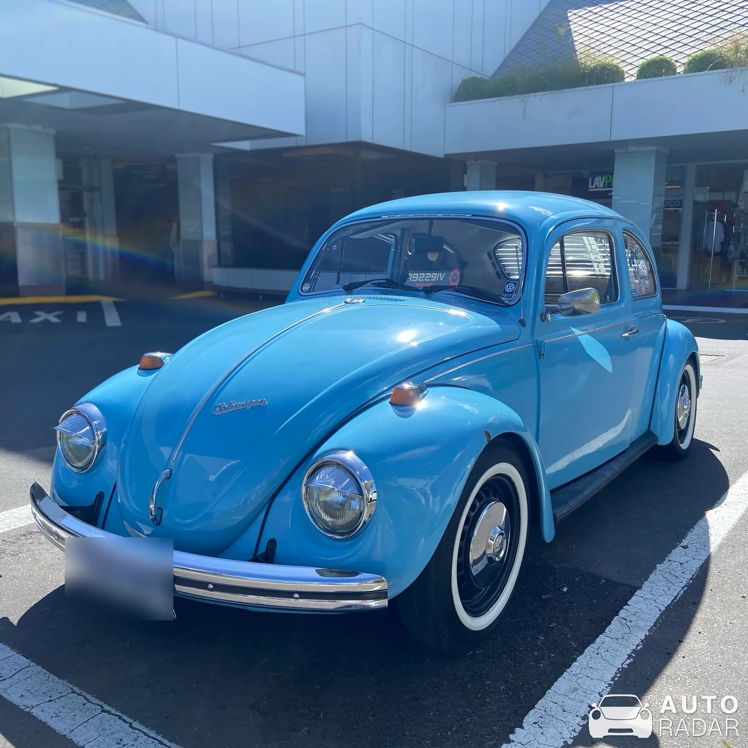 Volkswagen Beetle De Luxe spotted in Porto Alegre