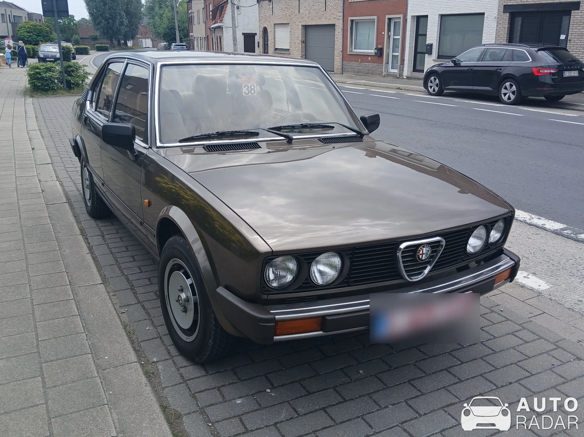 Alfa Romeo Alfetta Quadrifoglio spotted in Kortrijk