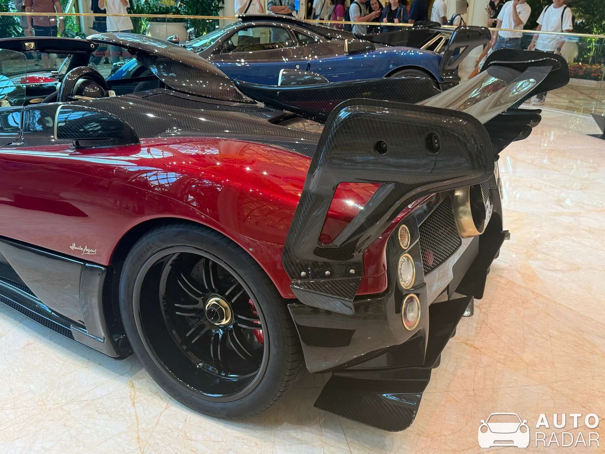 Pagani Zonda 760 MY Roadster spotted