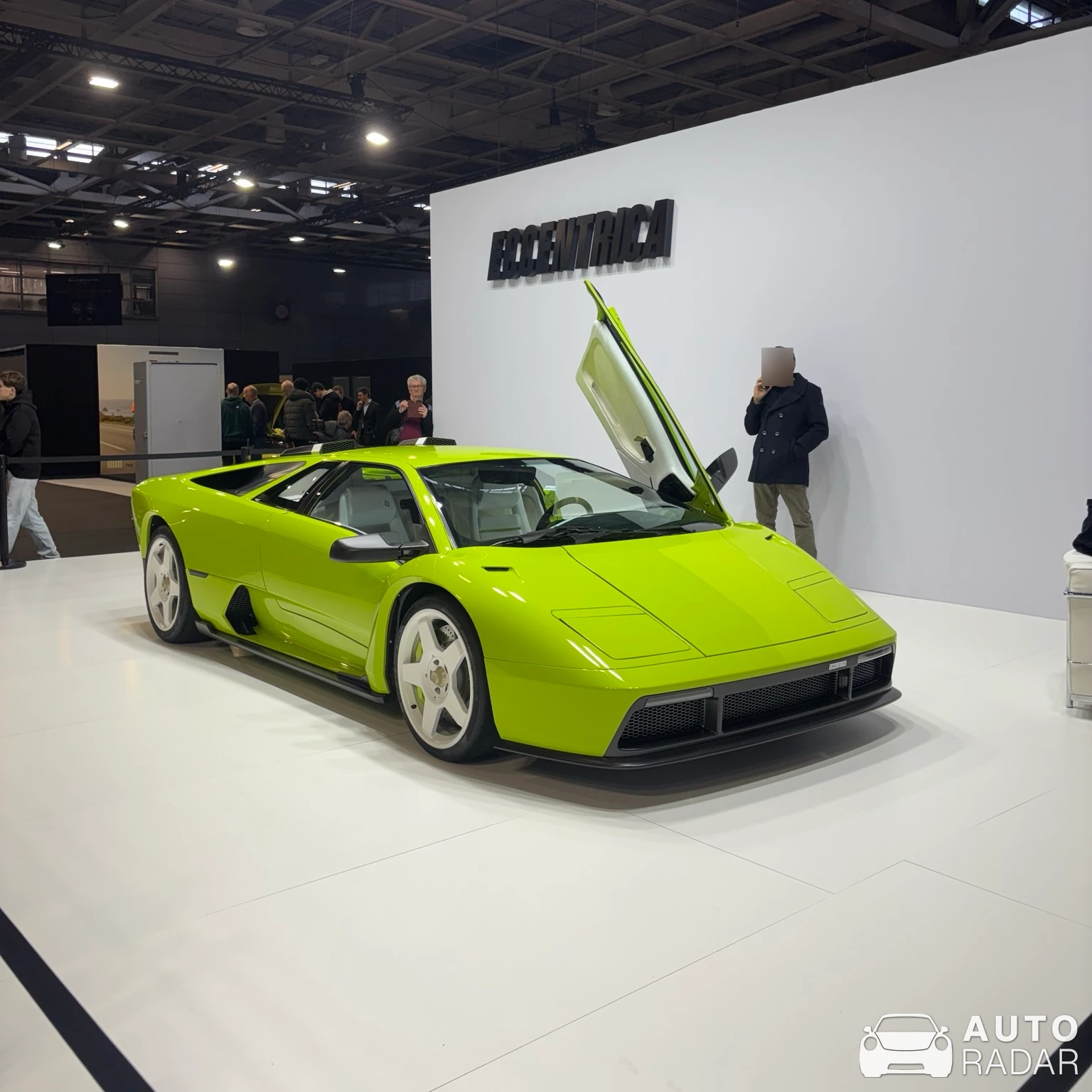 Eccentrica V12 spotted in Paris