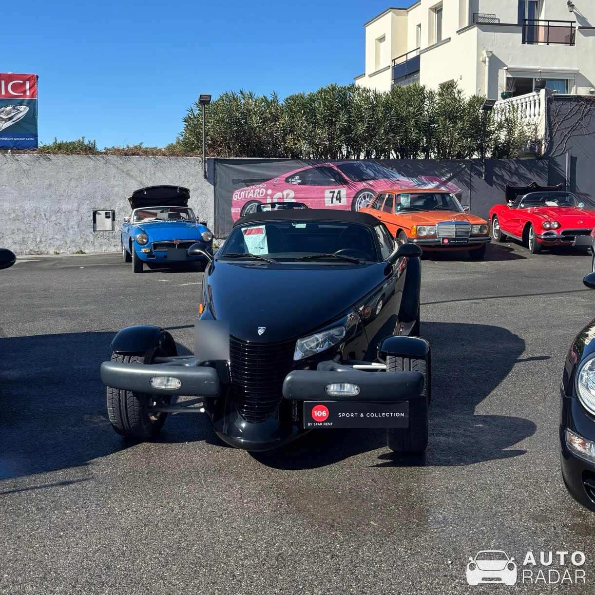 Plymouth Prowler spotted in Cannes