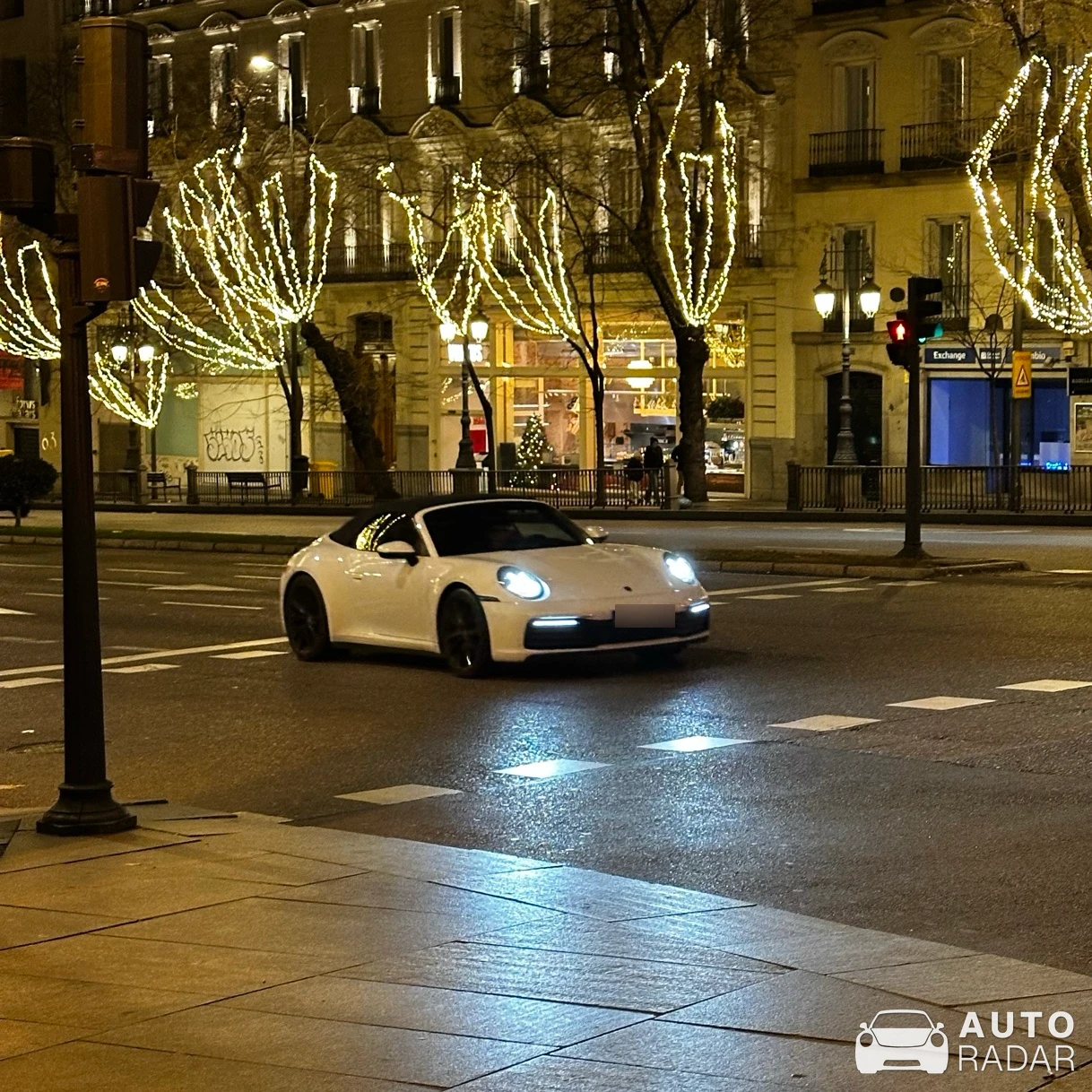 Porsche 992 Carrera Cabriolet MkI spotted in Madrid, España