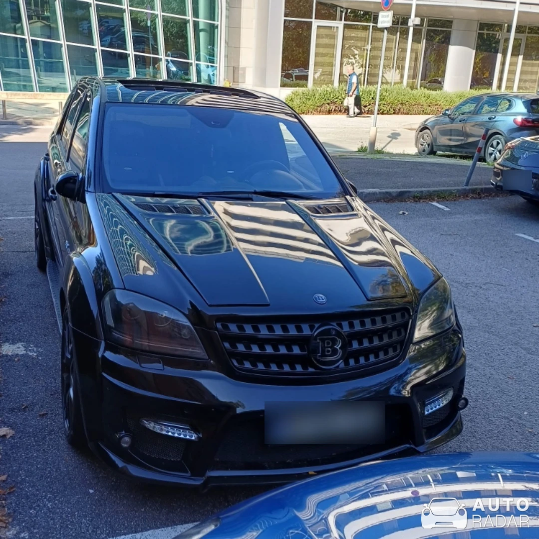 Mercedes-Benz ML 63 AMG W166 Brabus spotted in Nova Gorica