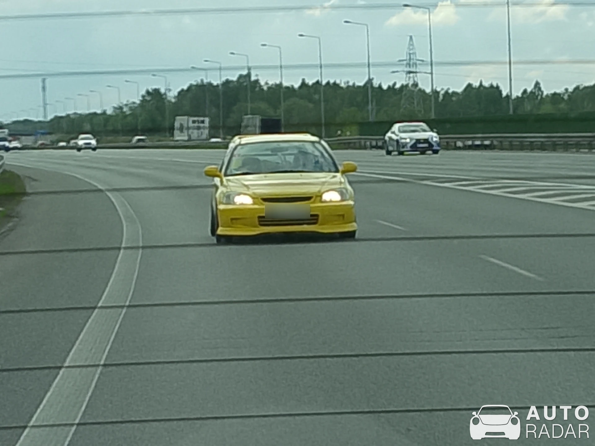 Honda Civic EK9 spotted in Grotniki