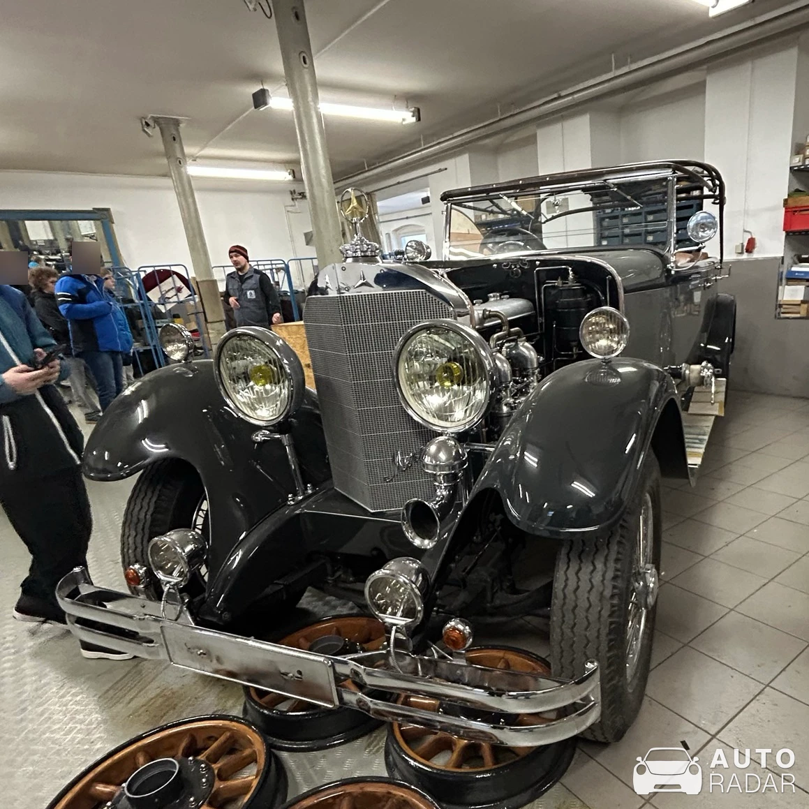 Mercedes-Benz 770 'Großer Mercedes' offener Tourenwagen spotted in Zwönitz