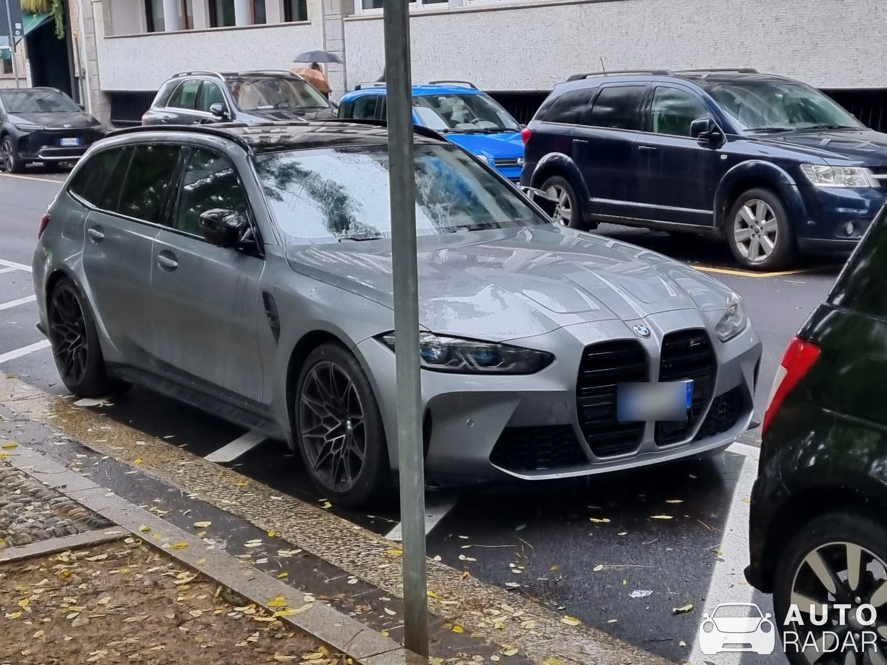 BMW M3 G81 Touring Competition spotted in Milano, Italia
