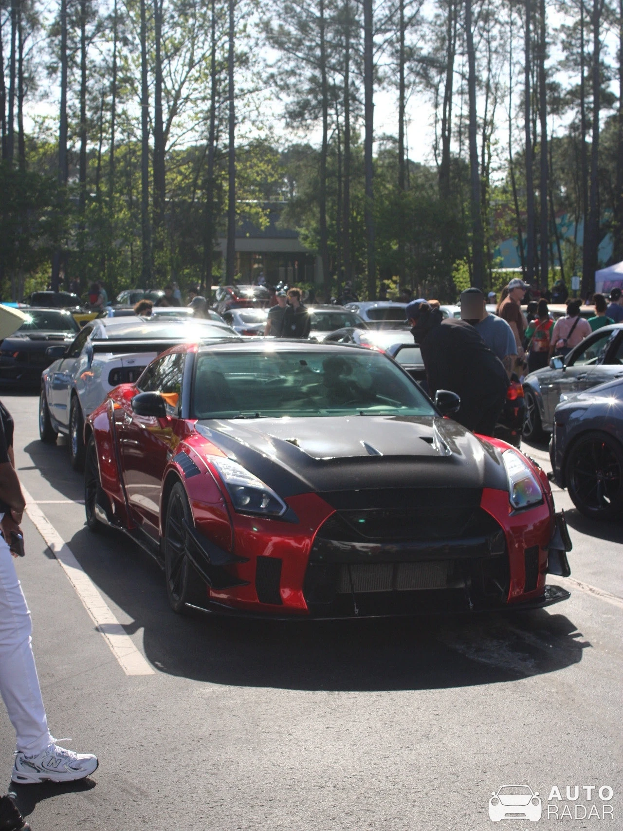 Nissan GT-R R35 Liberty Walk Widebody spotted in Durham