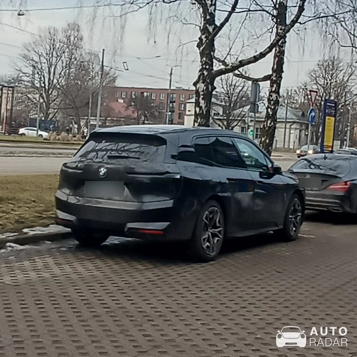 BMW iX M60 spotted in Riga
