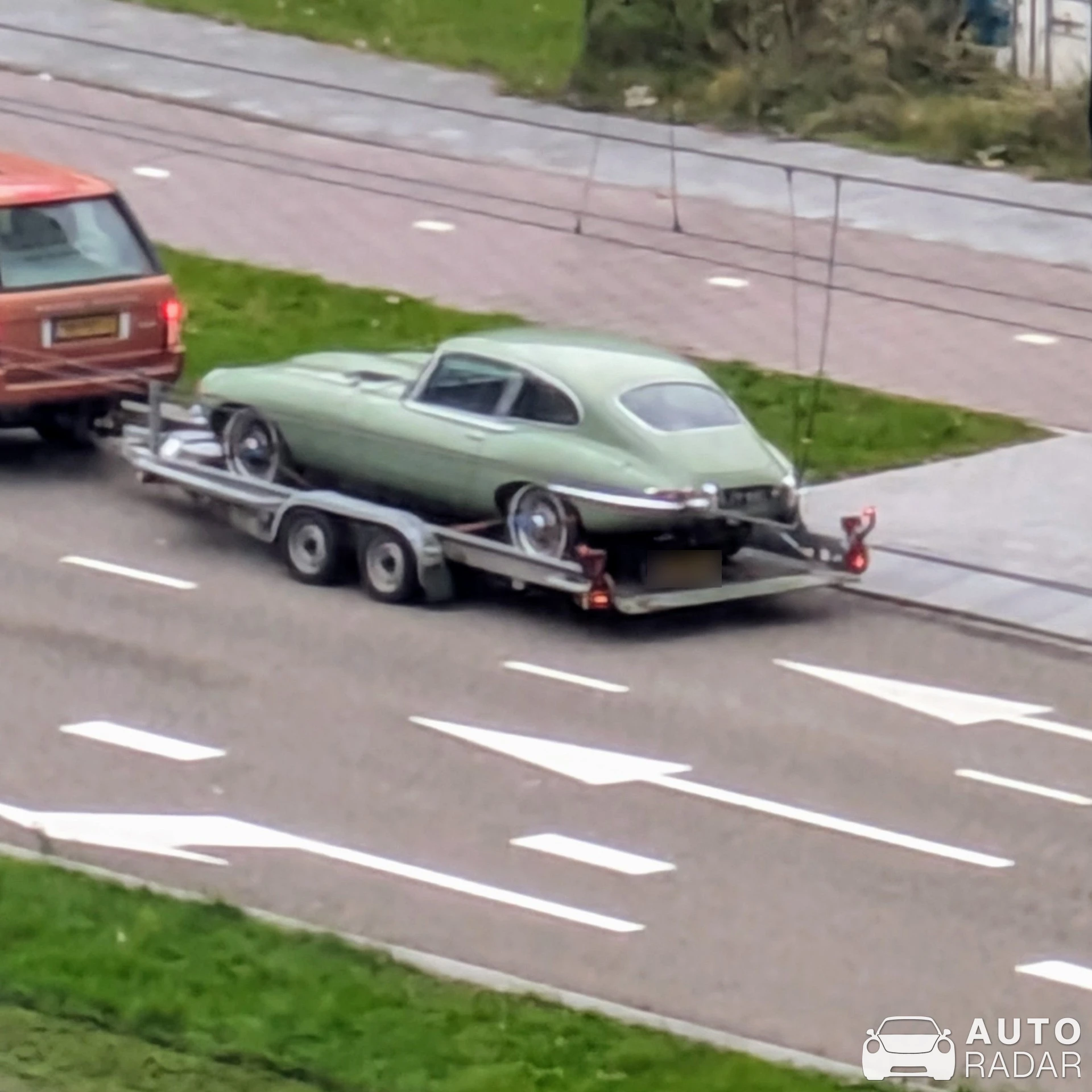 Jaguar E-Type spotted in Amsterdam, Nederland