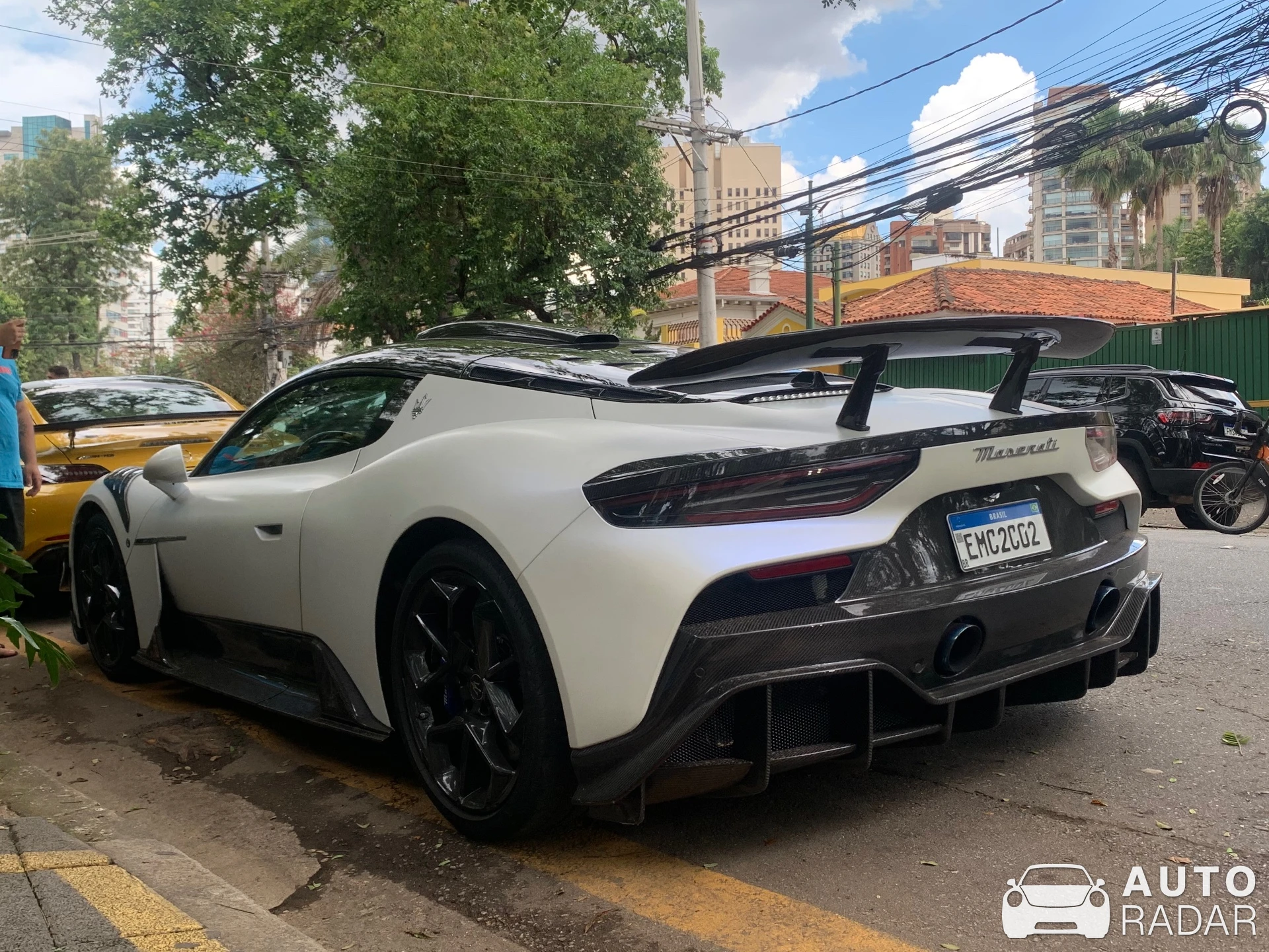 Maserati MC20 spotted in Jardim Europa, Brazil