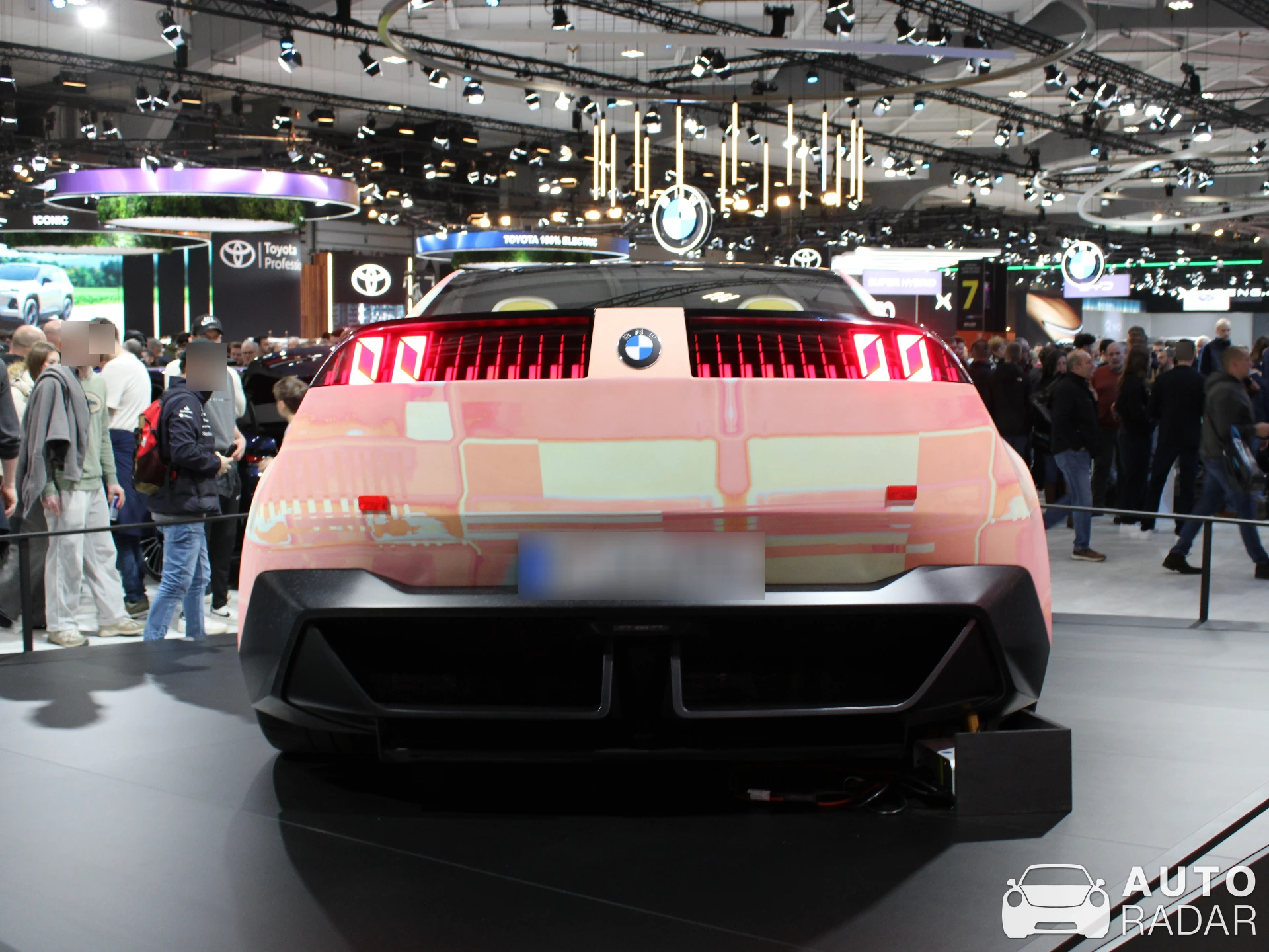 BMW Vision Neue Klasse spotted in Brussels, Belgium