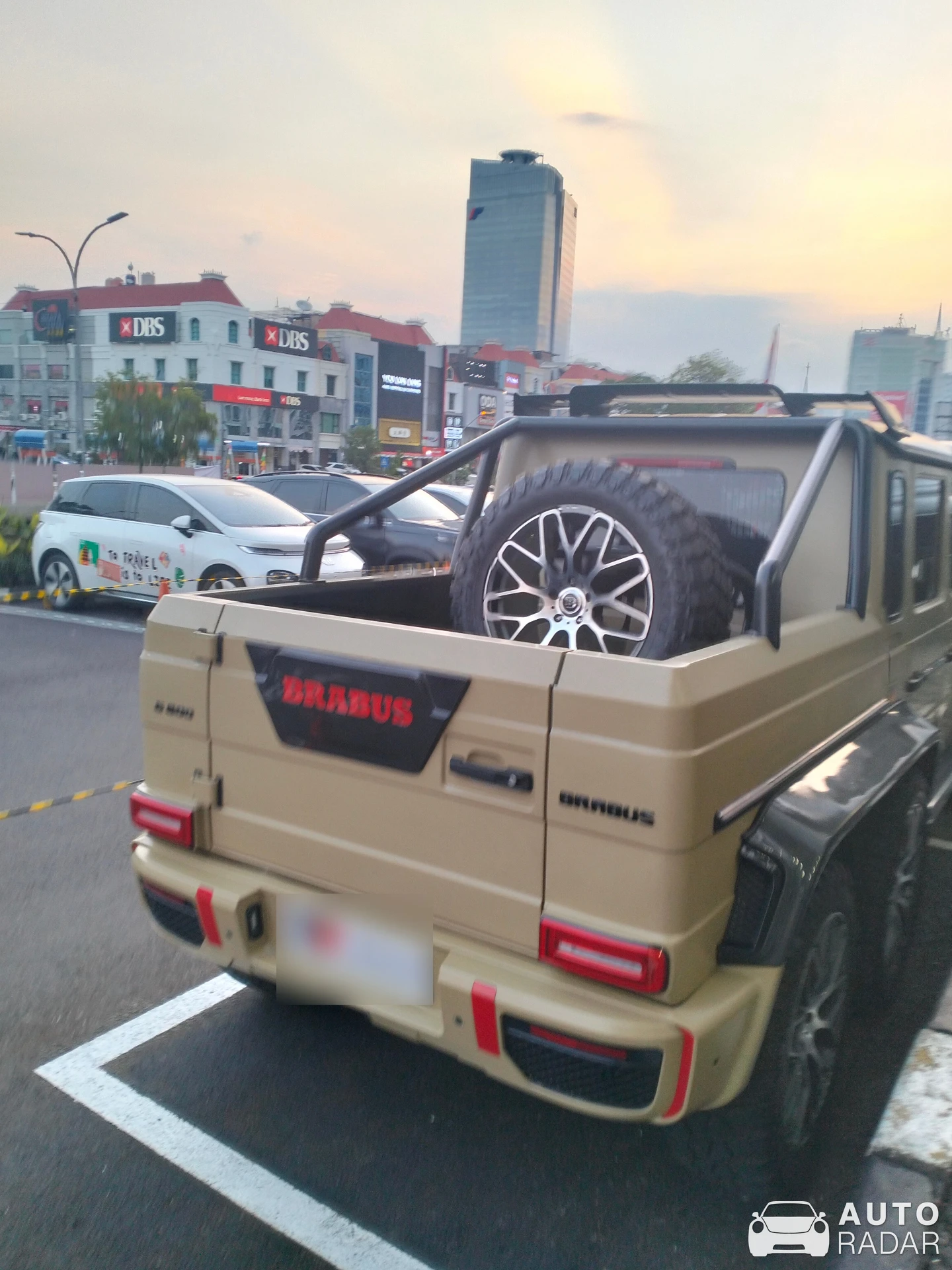 Mercedes-AMG Brabus G 800 XLP Adventure spotted in Jakarta