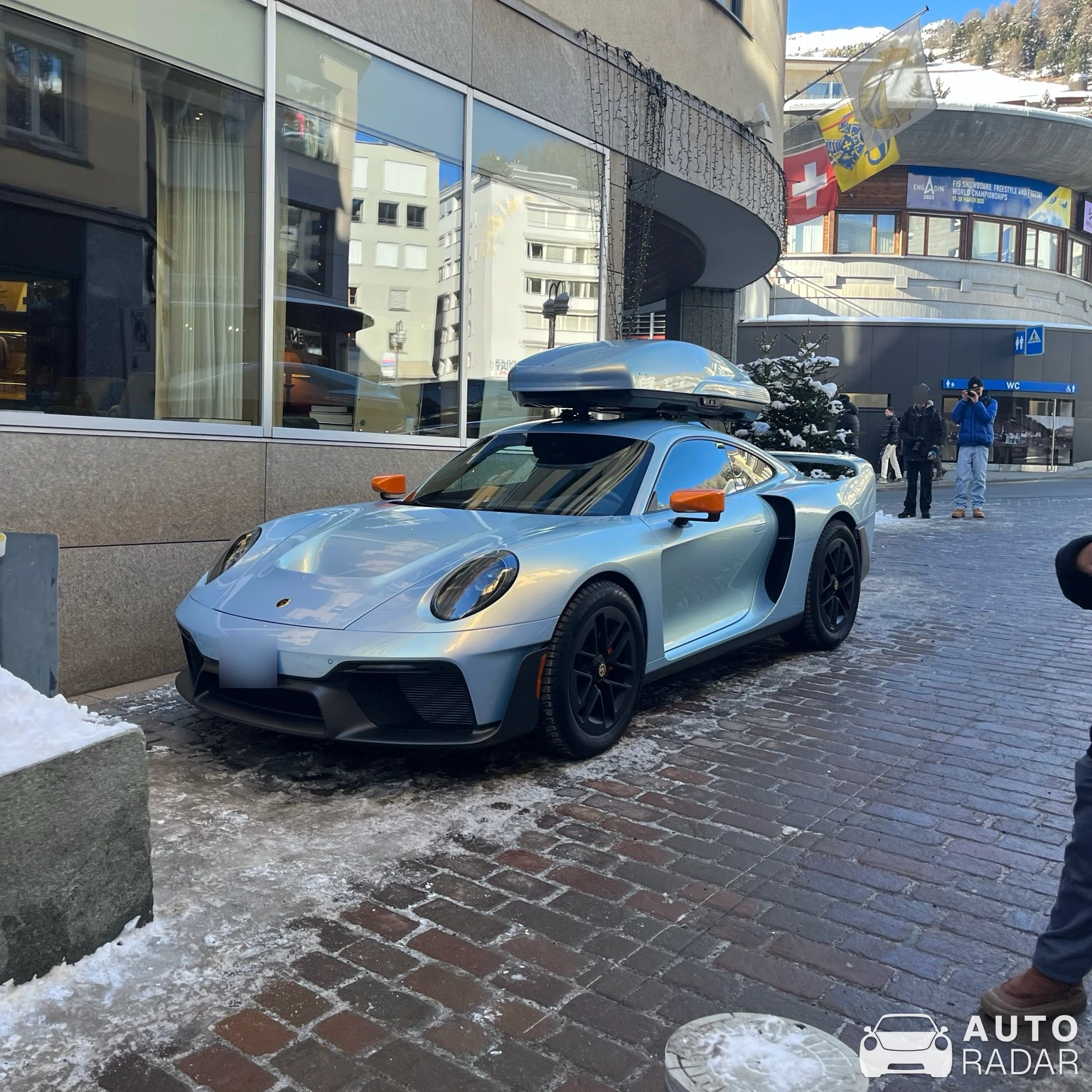 Marc Philipp Gemballa Marsien spotted in Sankt Moritz, Svizzera