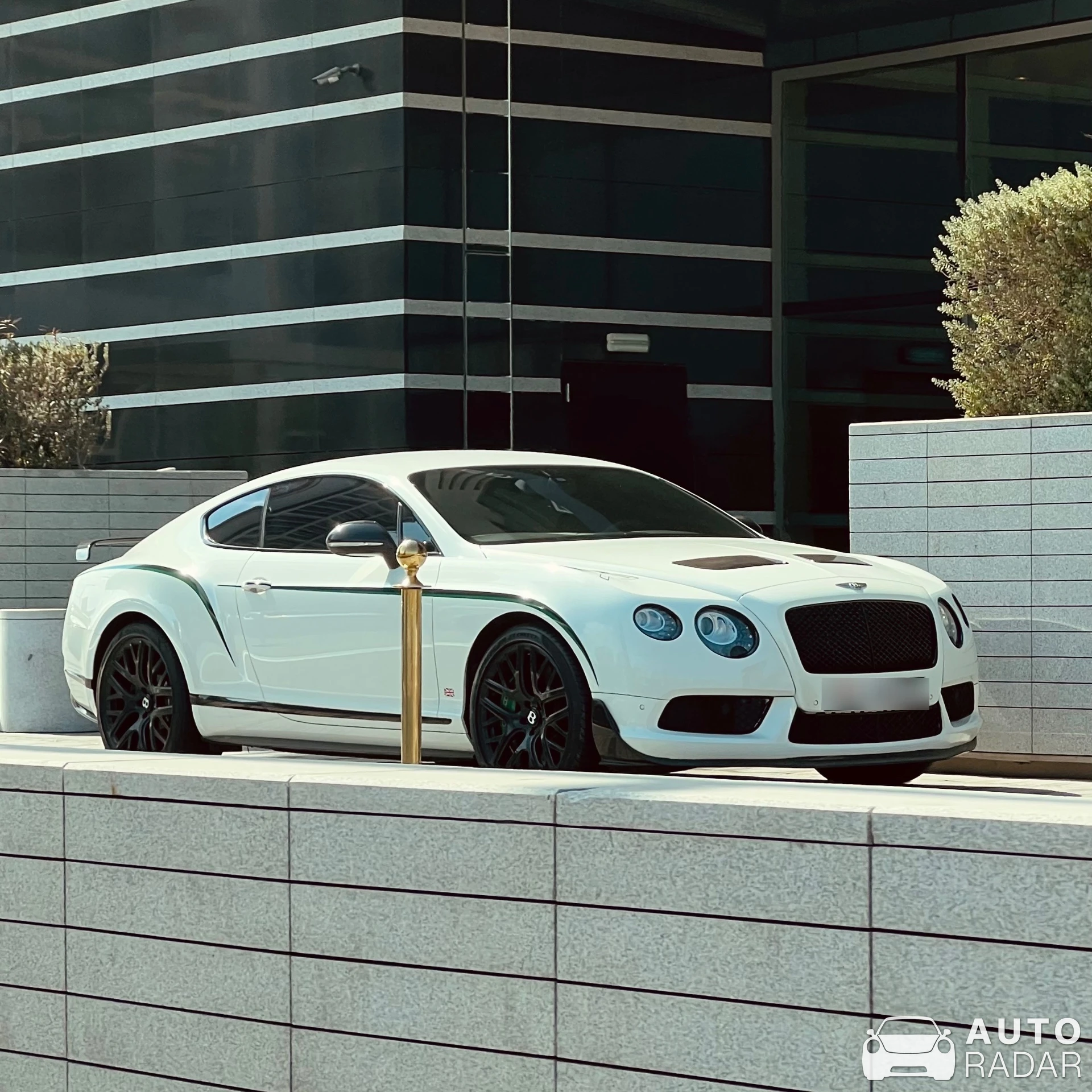 Bentley Continental GT3-R spotted in Abu Dhabi, United Arab Emirates