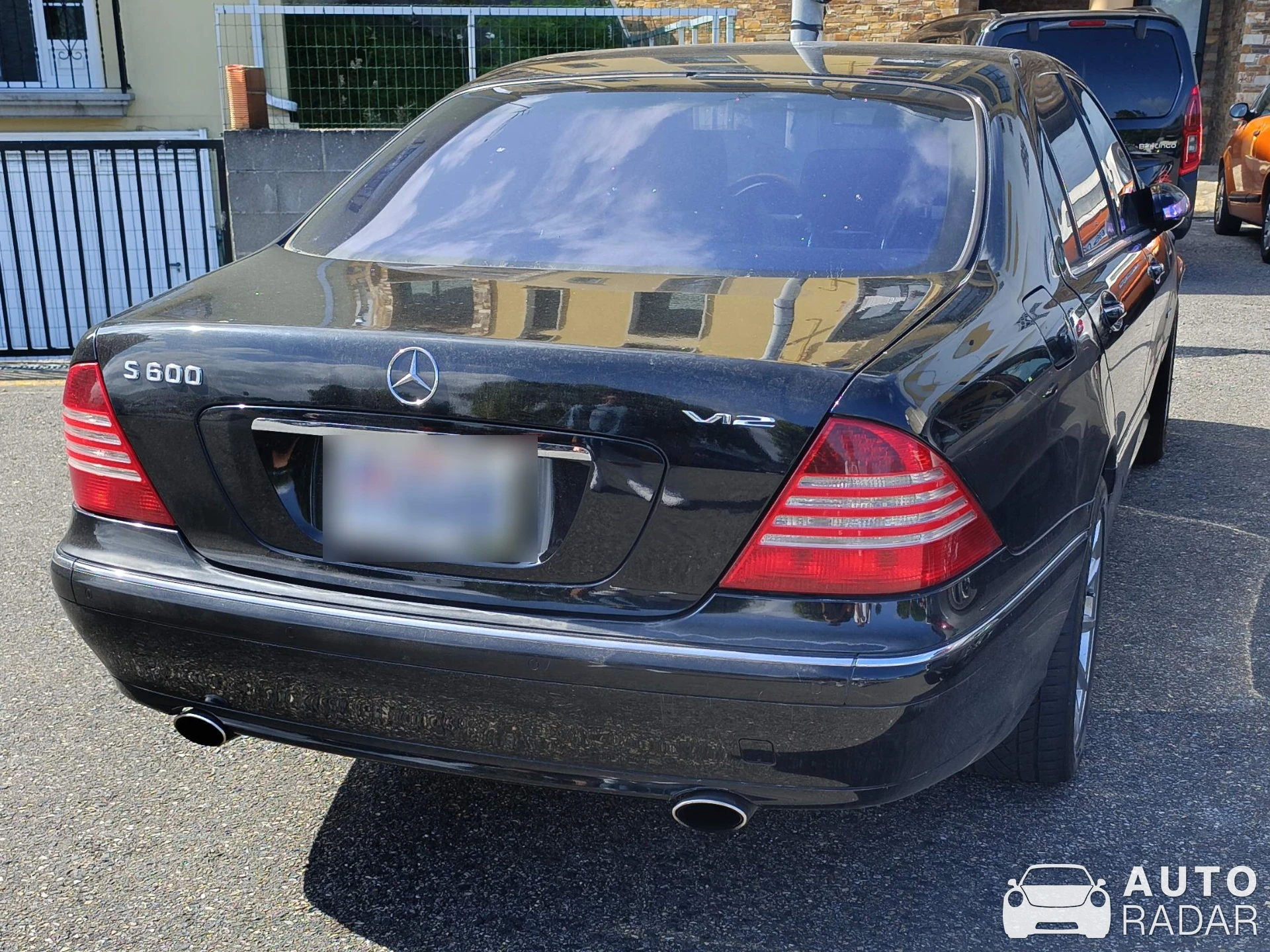 Mercedes-Benz S600 spotted in Foz