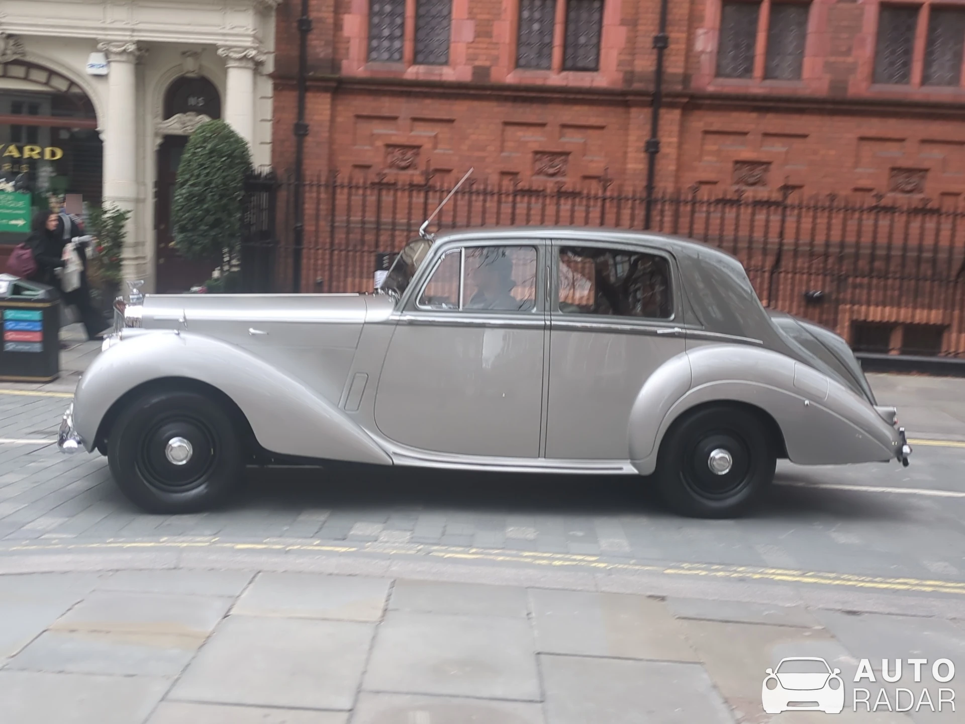 Rolls-Royce Dawn Silver Bullet Collection spotted in London
