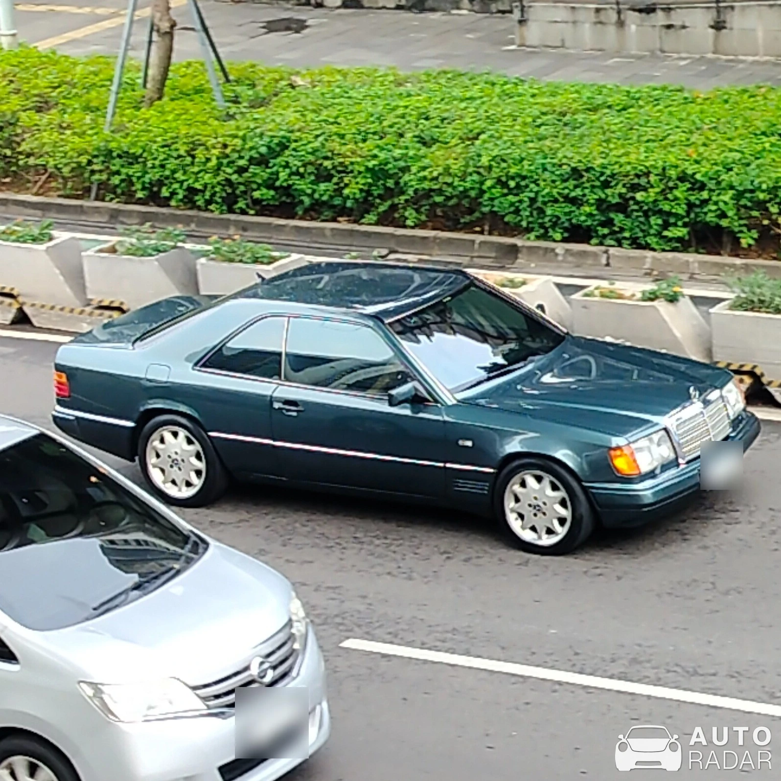 Mercedes-Benz E320 Coupe W214 spotted