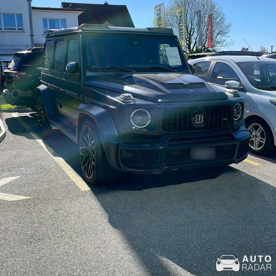 Mercedes-AMG Brabus G800 spotted in Oberentfelden