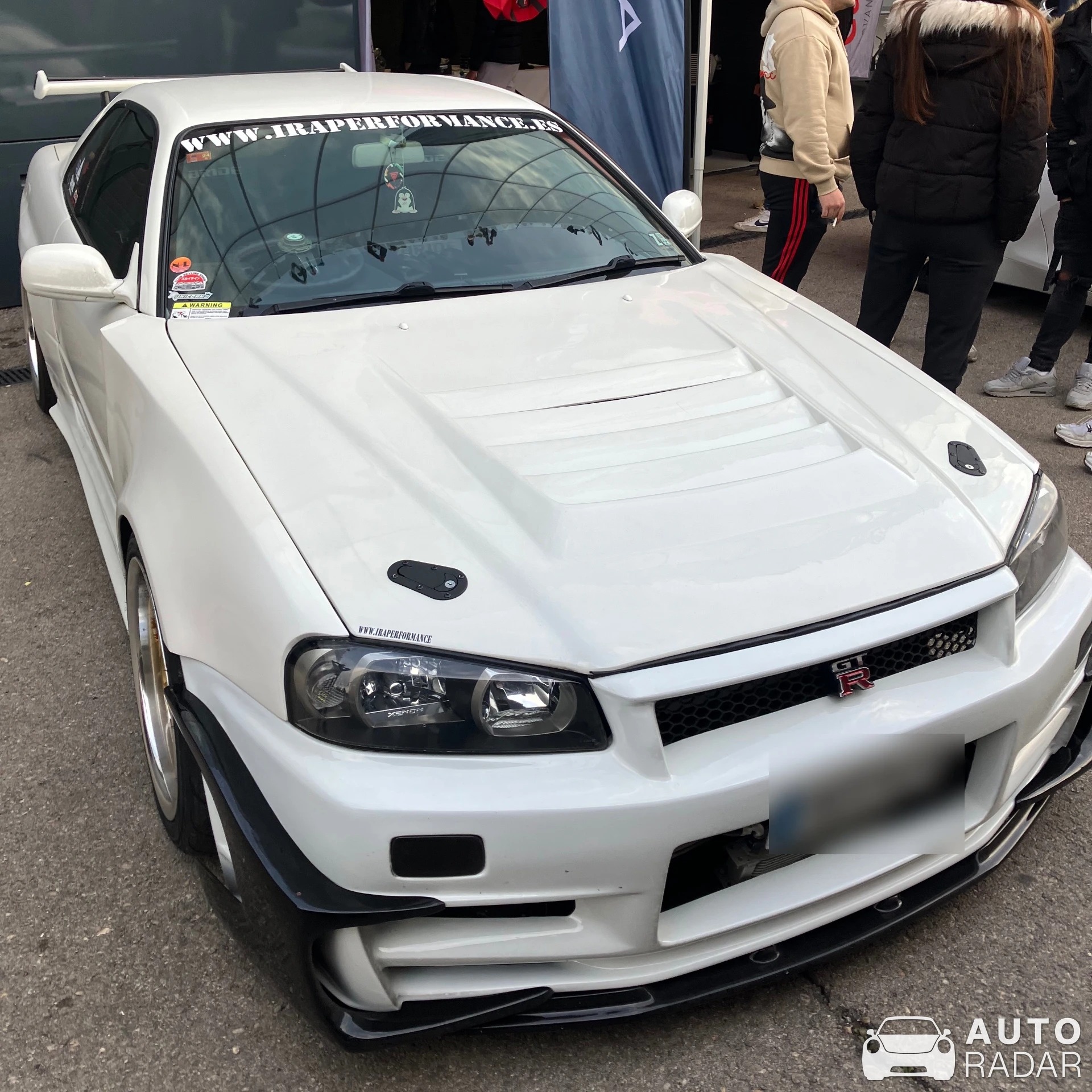 Nissan Skyline R34 GT-R spotted in Madrid, España