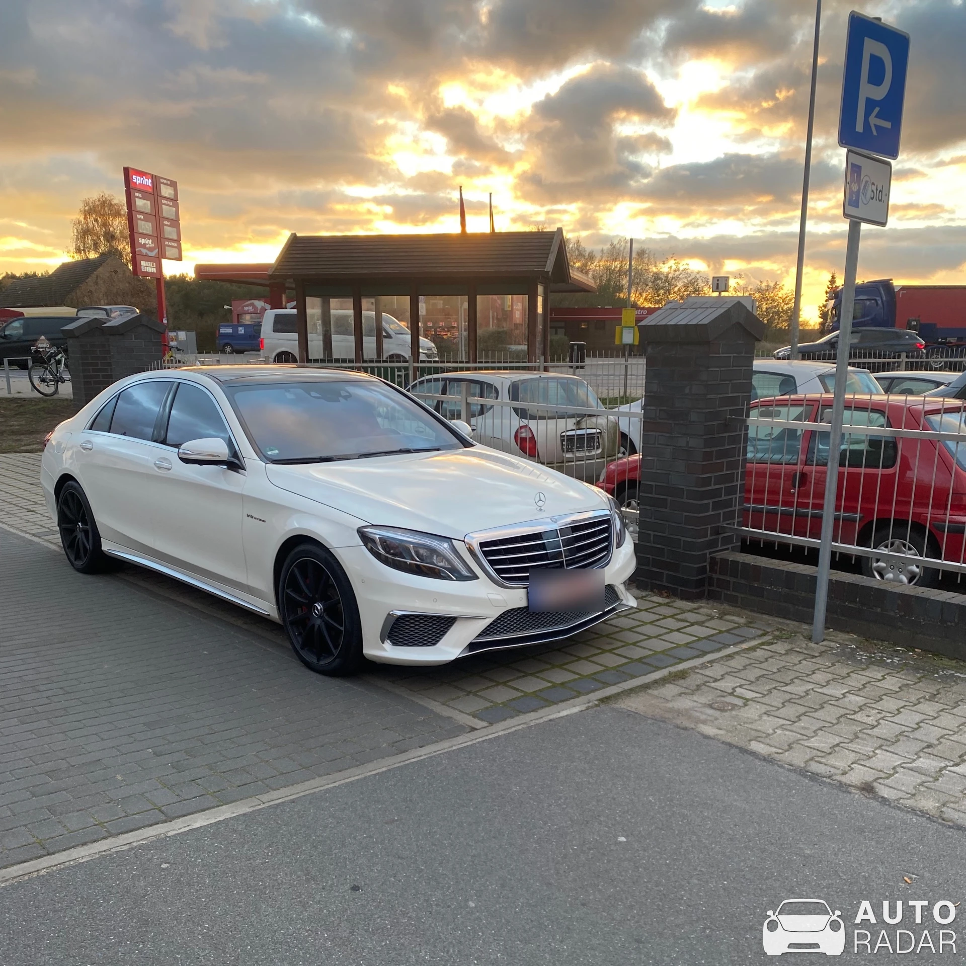Mercedes-Benz S 63 AMG W222 spotted in Löwenberger Land, Deutschland