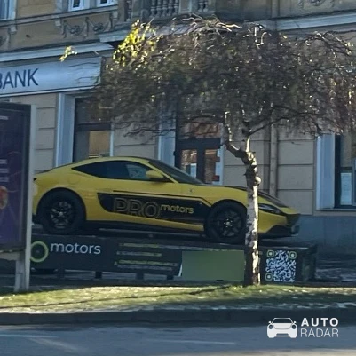 Ferrari Roma spotted in Braşov, România