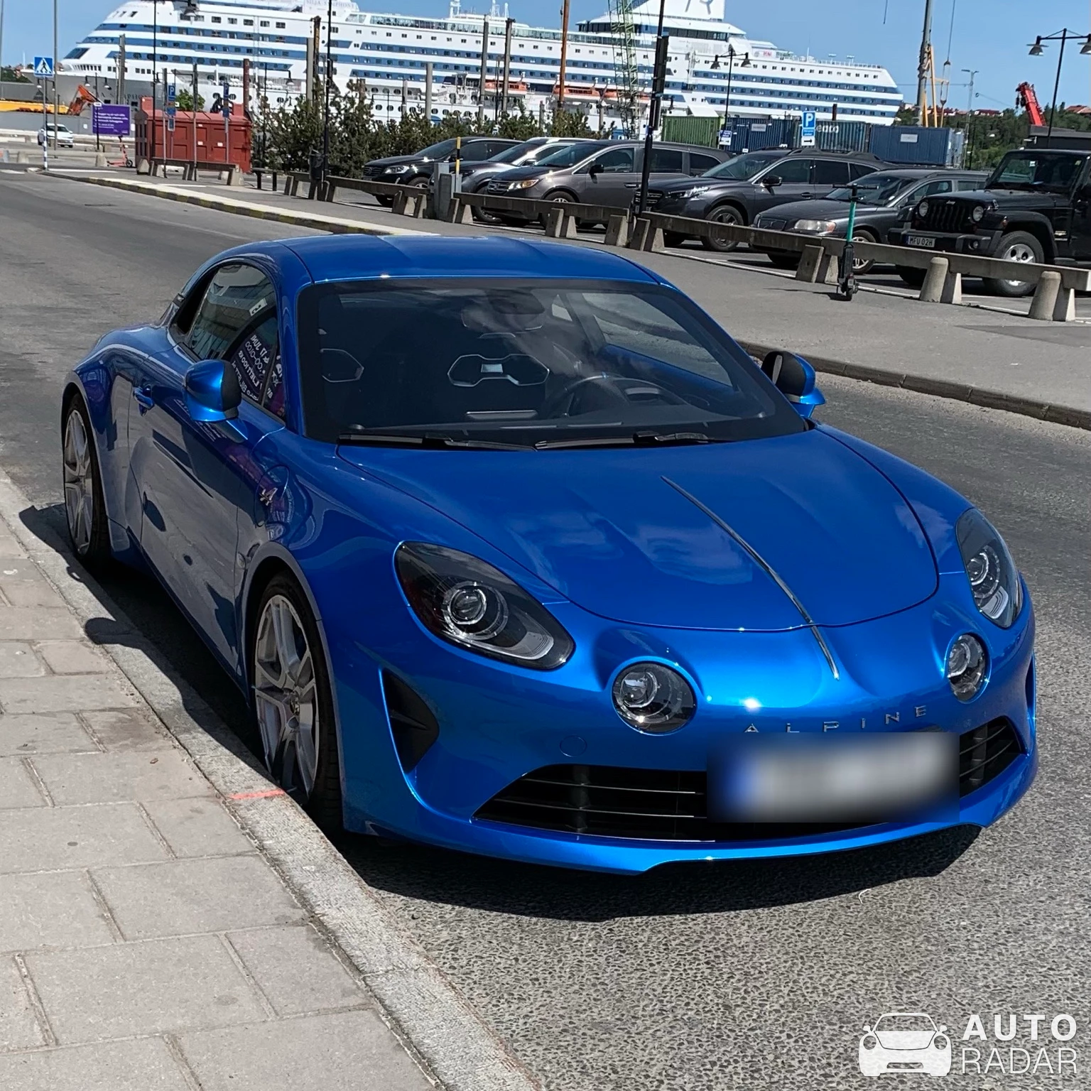 Alpine A110 2022 spotted