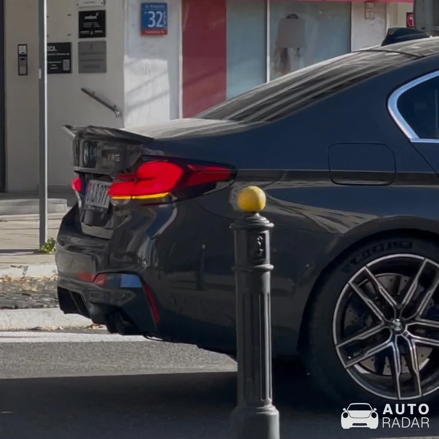 BMW M5 F90 spotted in Warsaw, Poland