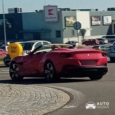 Ferrari Portofino spotted in Třebíč, Czechia