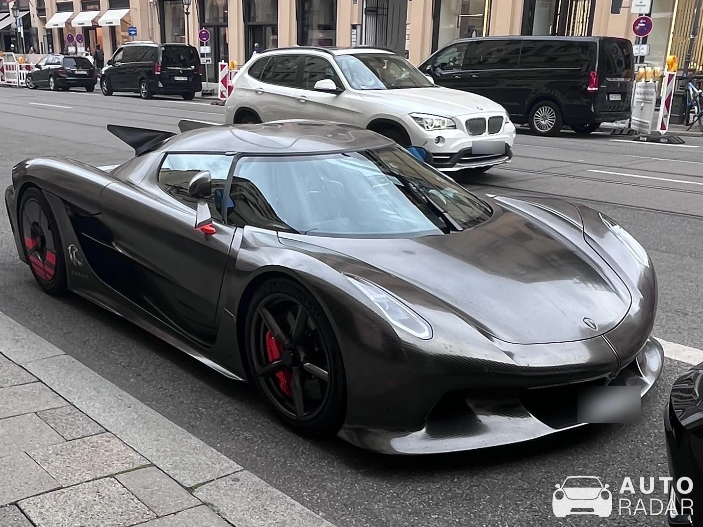 Koenigsegg Jesko Attack Ghost Le Mans spotted in München, Deutschland