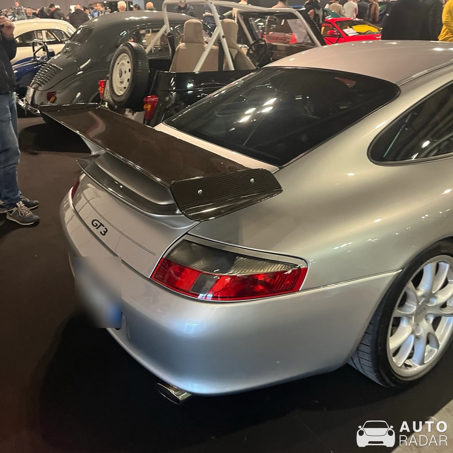Porsche 996 GT3 Clubsport spotted in Rho, Italia