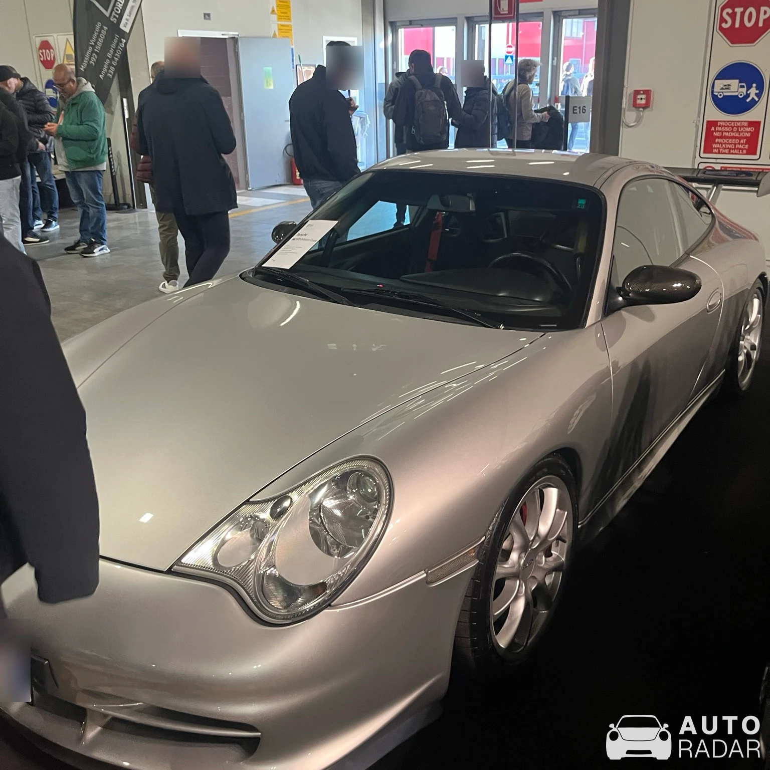 Porsche 996 GT3 Clubsport spotted in Rho