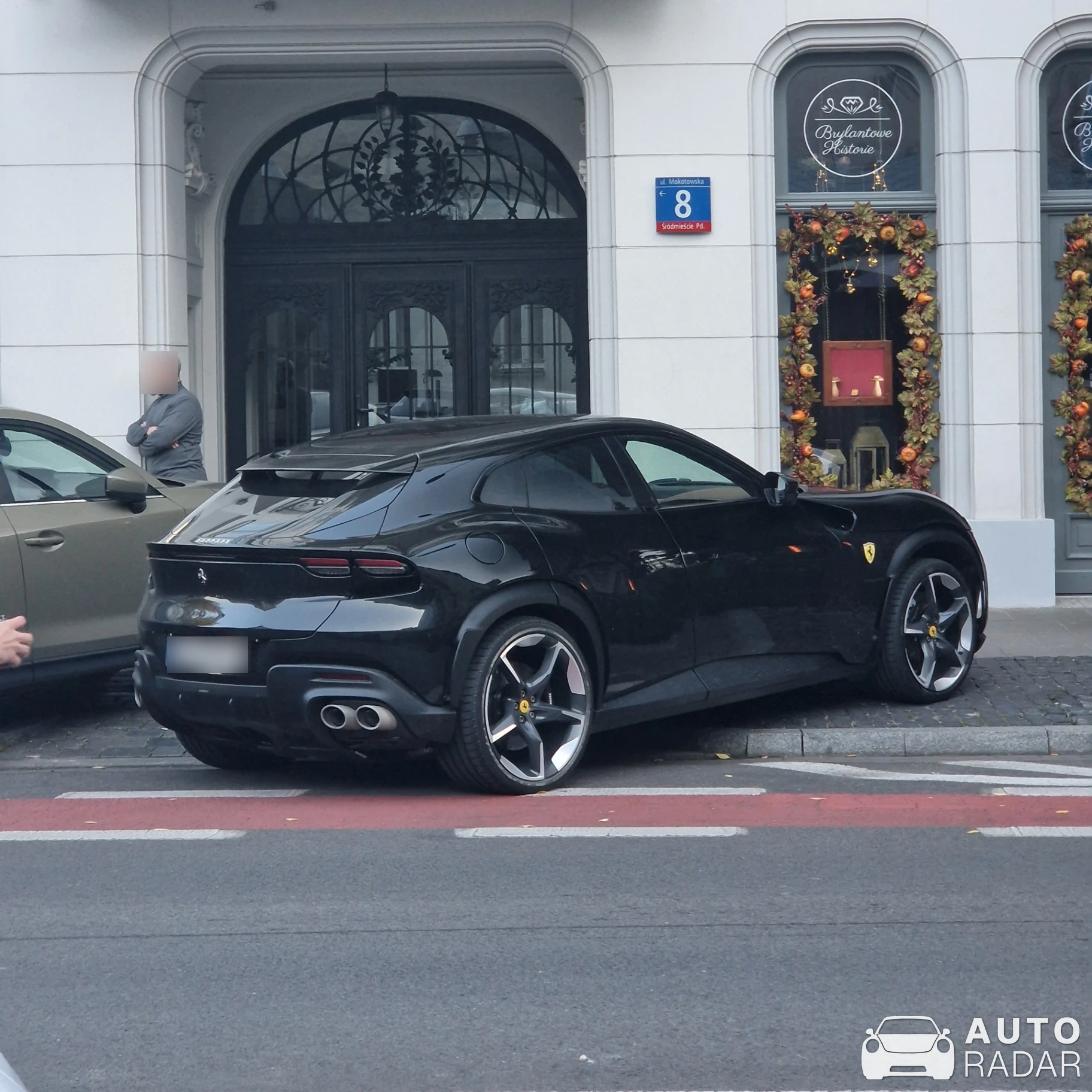 Ferrari Purosangue spotted in Warszawa, Polska