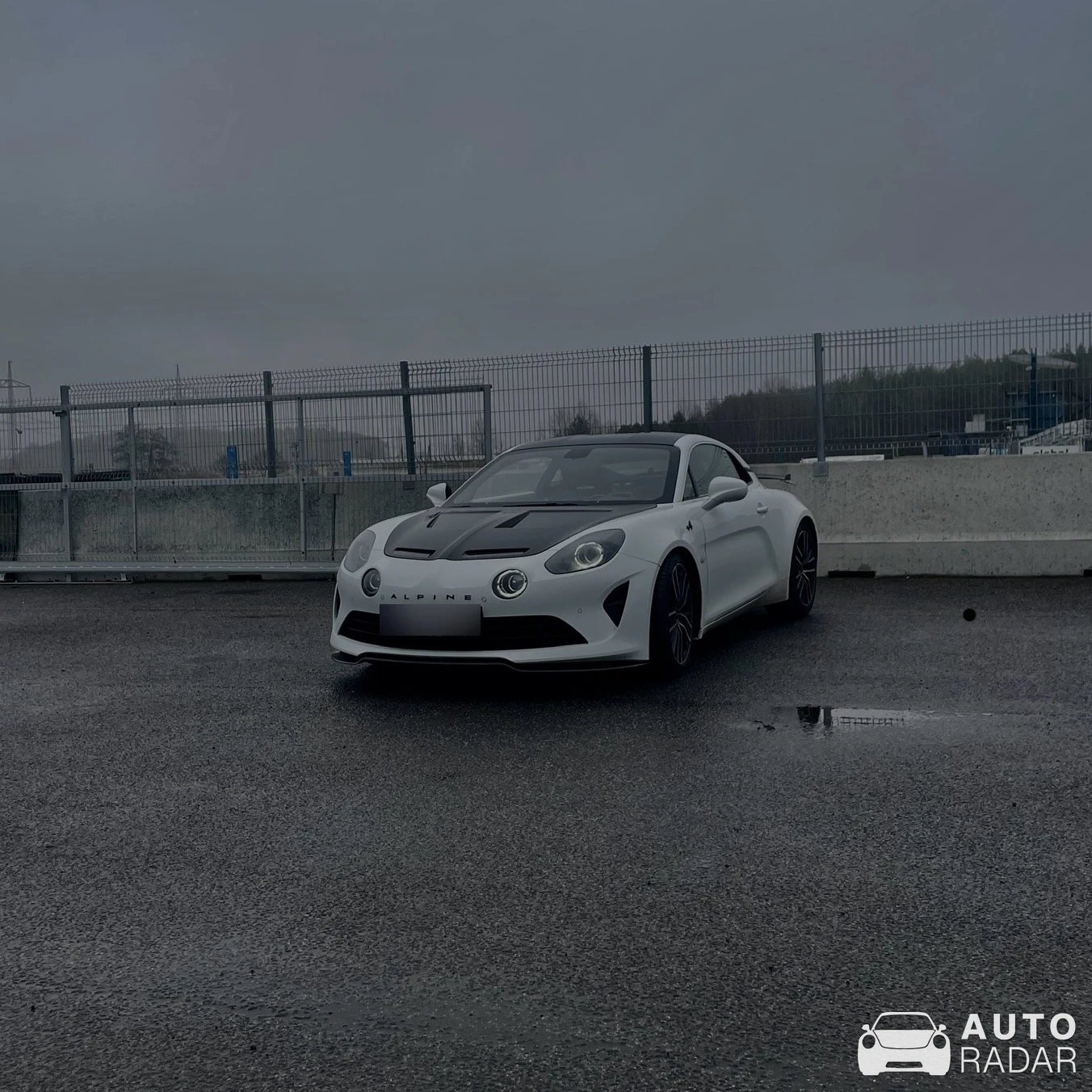 Alpine A110 R spotted in Česká Lípa, Czechia
