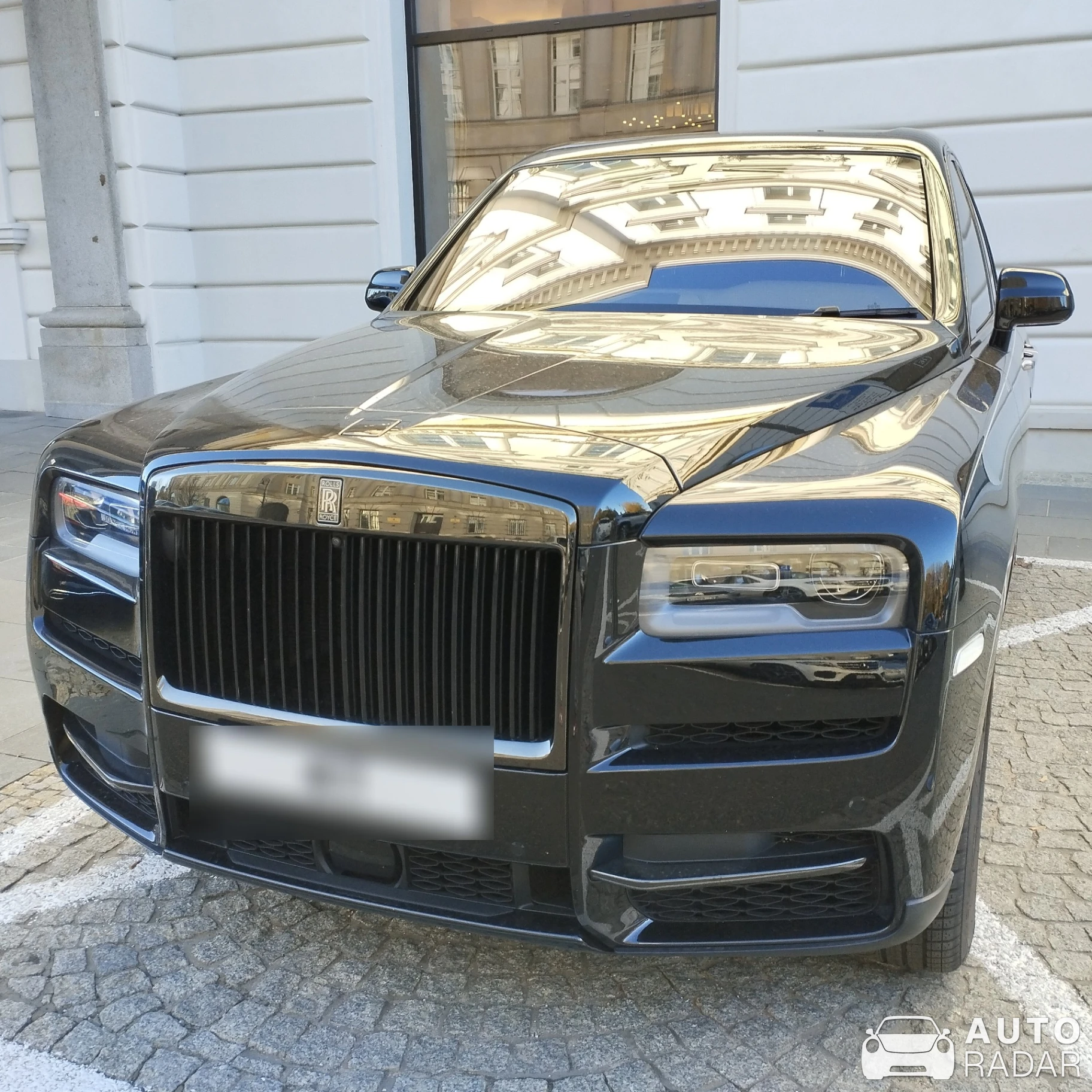 Rolls-Royce Cullinan Black Badge spotted in Warszawa, Poland