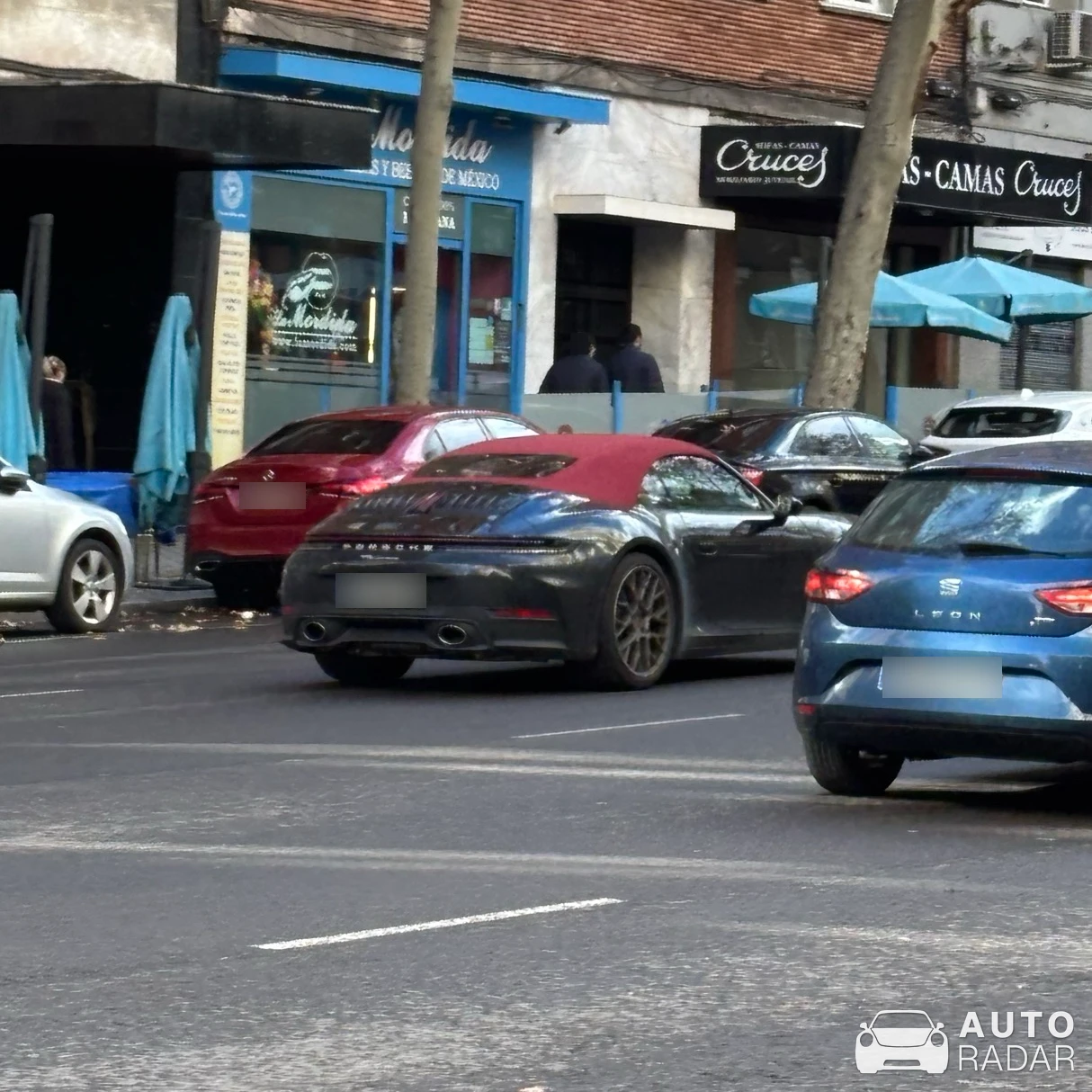 Porsche 992 Carrera Cabriolet MkI spotted in Madrid, España