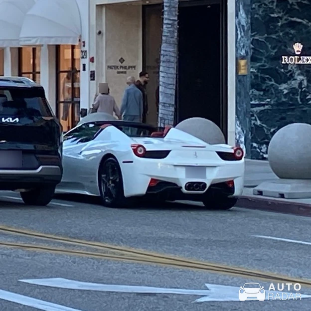 Ferrari 458 Spider spotted in Beverly Hills, United States