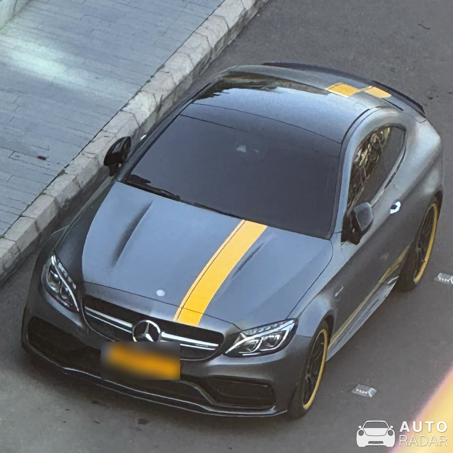 Mercedes-AMG C 63 Coupé C205 Edition 1 spotted