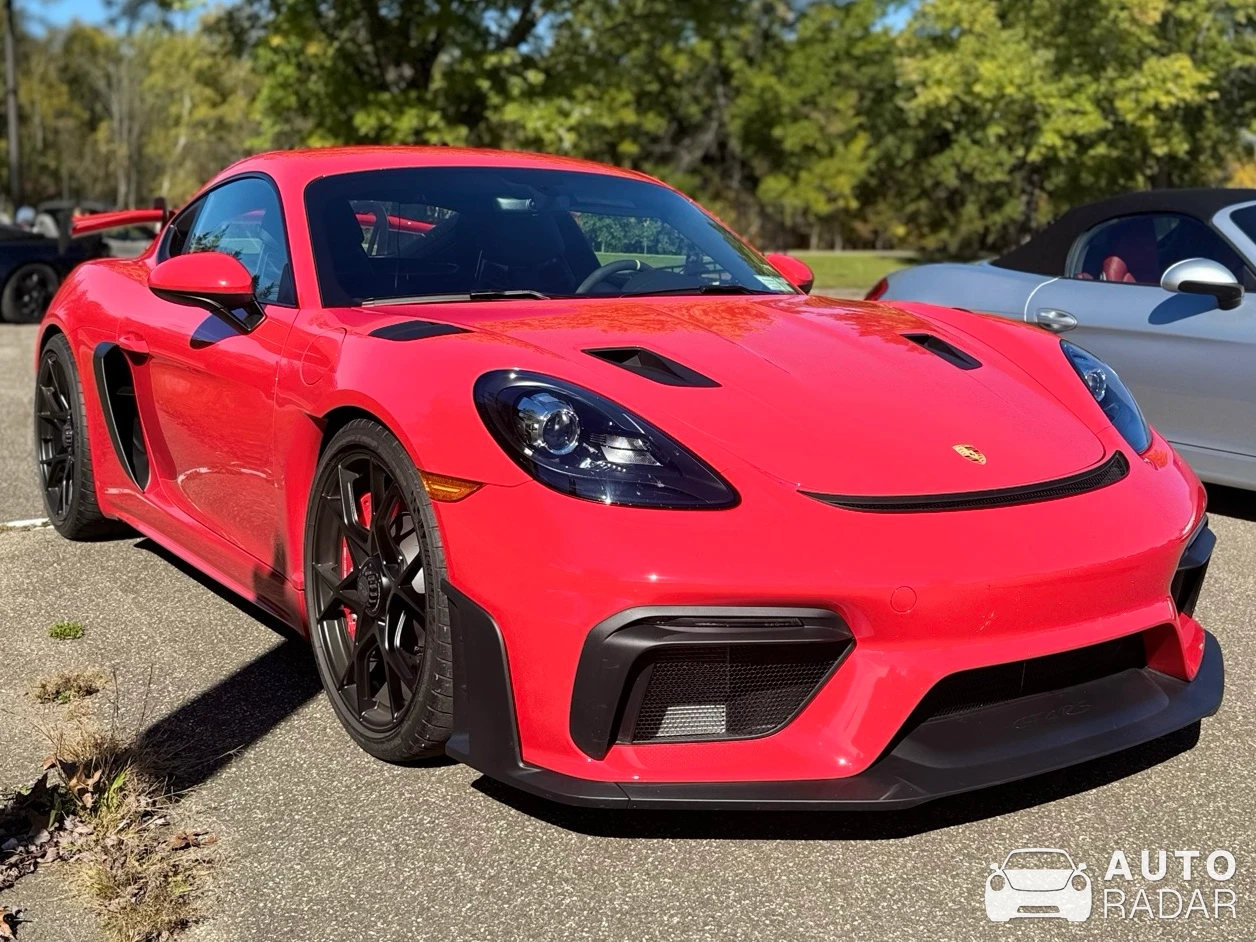 Porsche 718 Cayman GT4 RS spotted in Auburn